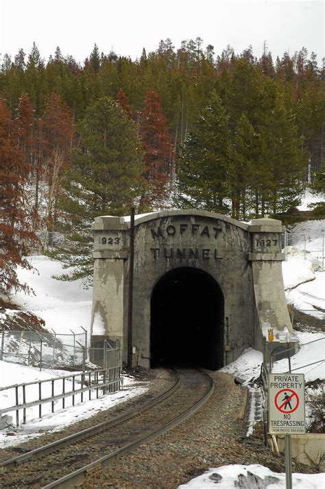 Moffat Tunnel, Colorado | When you saw this, you knew you were close to ...