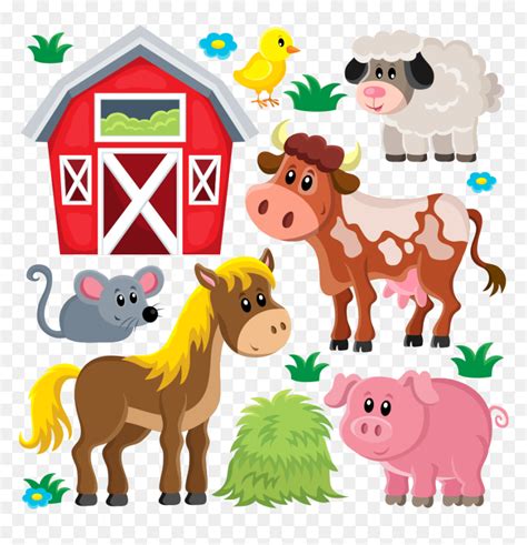 Domestic Pig Livestock Sheep Farm Clip Art - Farm Animals Clipart, HD ...