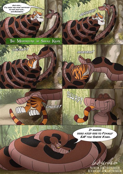 Kaa Eats Mowgli Comic