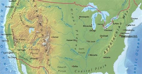 United States Map With Mountain Ranges | SexiezPix Web Porn