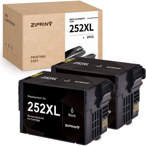 Buy Remanufactured Ink Cartridge Replacement for Epson 252XL 252 Ink ...