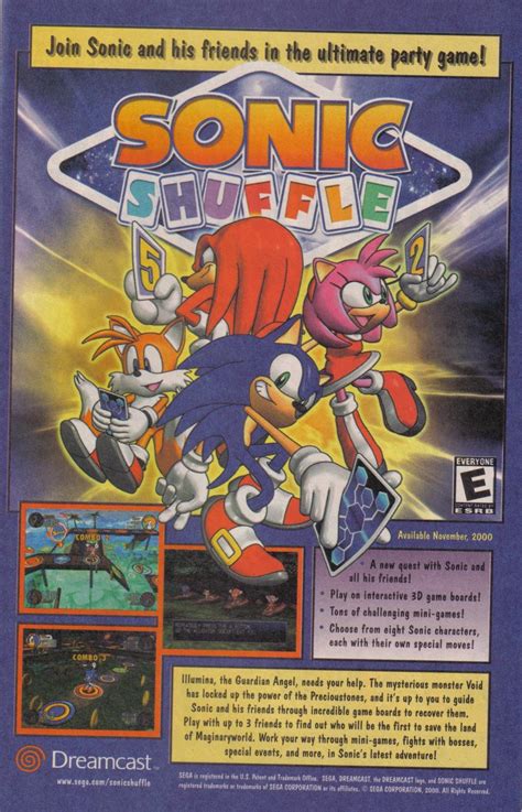 Sonic Shuffle - Sega Dreamcast - Retromags Community