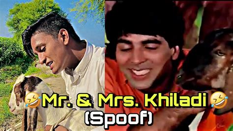 Mr. & Mrs. Khiladi Movie (Spoof) | Bolne Wali Bakri🐐😂 | Best Viral ...