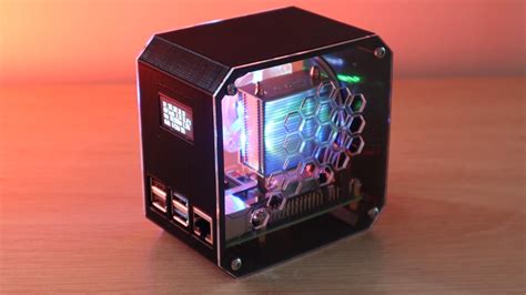 DIY Raspberry Pi 4 Desktop Case With OLED Stats Display | The DIY Life