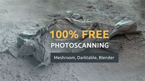 Photoscanning 100% Free: Complete Meshroom Tutorial | Photogrammetry ...