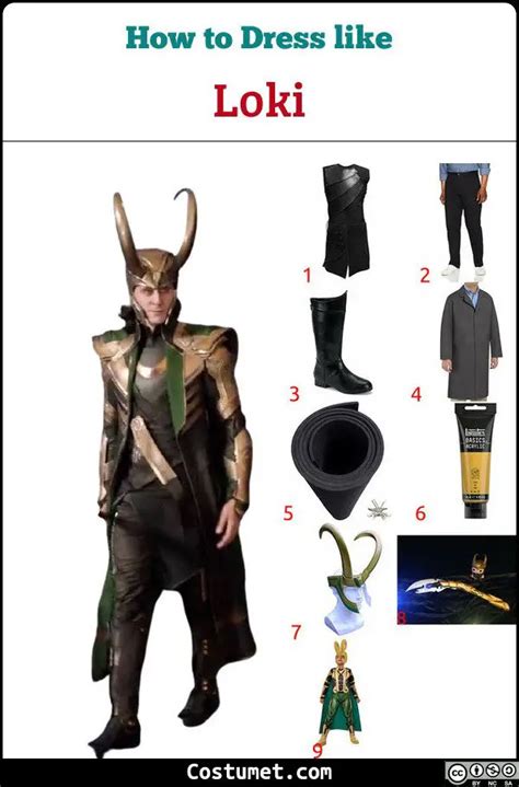 Loki (Marvel) Costume for Halloween