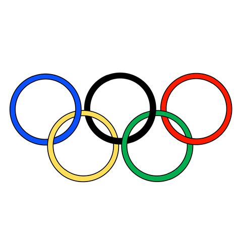 Clipart Olympic Rings - Riset