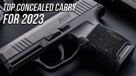 Top 5 Best Concealed Carry Pistols For 2023 - YouTube