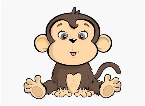 Baby Monkey Clip Art