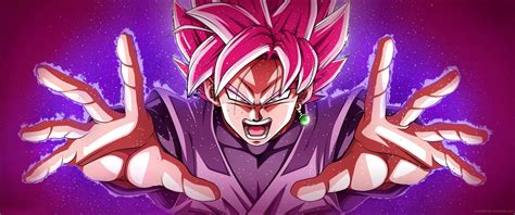 Goku Black Super Saiyan Rose Live Wallpaper - MoeWalls