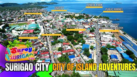 SURIGAO CITY, AERIAL VIEW | 4K | TRIP OUTDOOR - YouTube