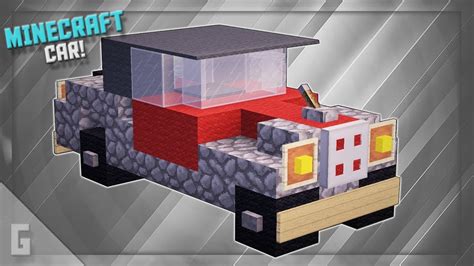 Minecraft: How To Build A Car! - YouTube