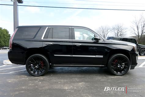 Cadillac Escalade with 24in Black Rhino Zulu Wheels exclusively from ...