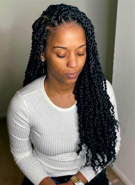 Micro Braids Hairstyles For Black Women