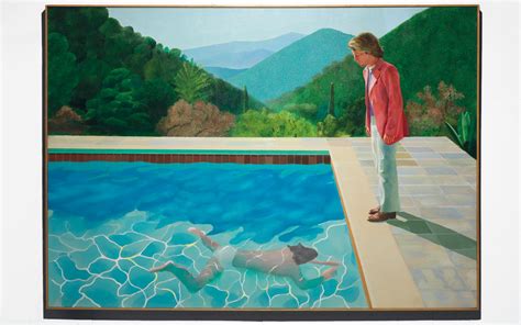 Portrait of an Artist (Pool with Two Figures) by David Hockney | Christie's