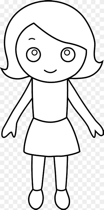 Clipart Of Child Outline