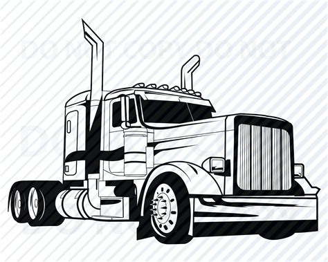 Png Eps Trucking Svg Cut Files For Silhouette Truck Files for Cricut 18 ...