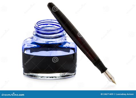 Fountain Pen And Ink Royalty Free Stock Images - Image: 24671409