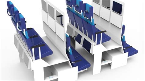 Double-decker airplane seats could make flying coach hell