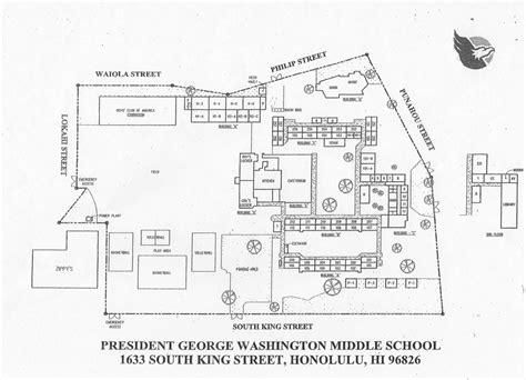 Middle School Building Map