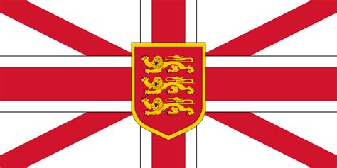 Flag of the Channel Islands (Guernsey and Jersey), British Crown ...