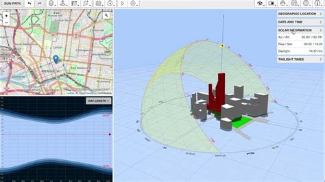 How to get a 3D sun path analysis diagram - YouTube