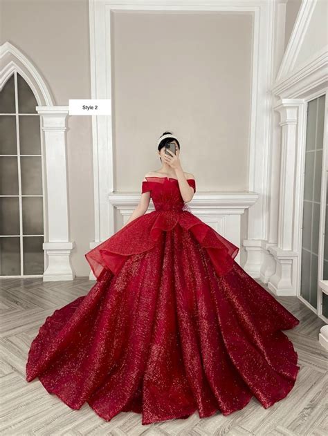 Red ball gown – Artofit