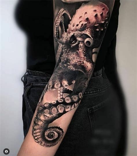 otopus tattoo designs | Octopus tattoo design, Octopus thigh tattoos ...