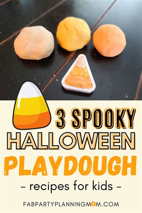 Halloween Playdough – 3 Spooky Recipes For Kids - FAB Party Planning Mom