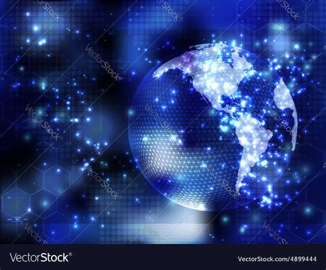 Abstract technology Royalty Free Vector Image - VectorStock