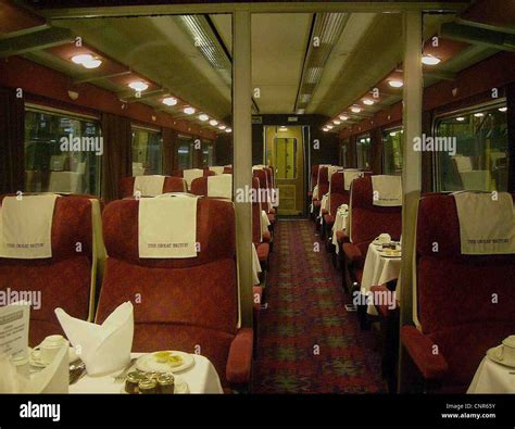 The refurbished interior of both the Blue Pullman and Great Briton Mark ...