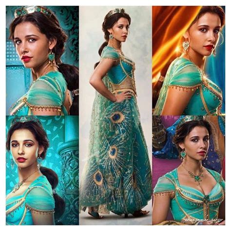 Aladdin 2019 Jasmine Dress Live Action Costume Outfit for Adults ...