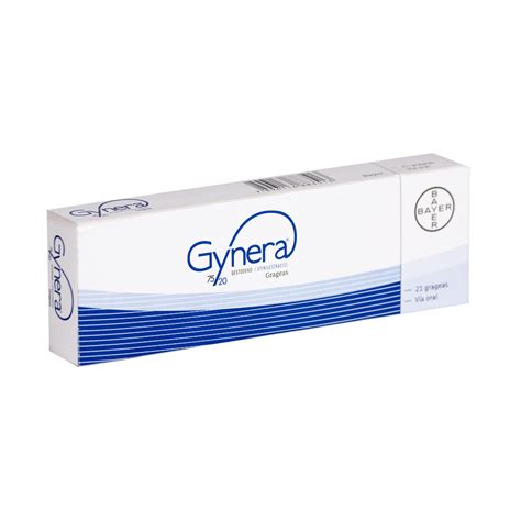 Gynera 75 mcg/20 mcg x 21 Grageas | Farmacias Ahumada