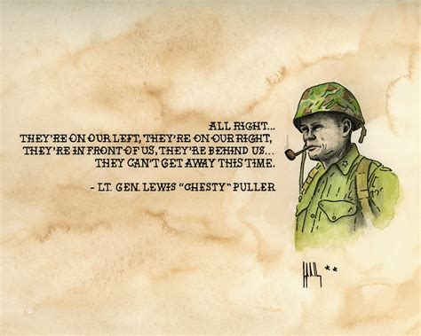 Lt. Gen Lewis chesty Puller Print Military - Etsy