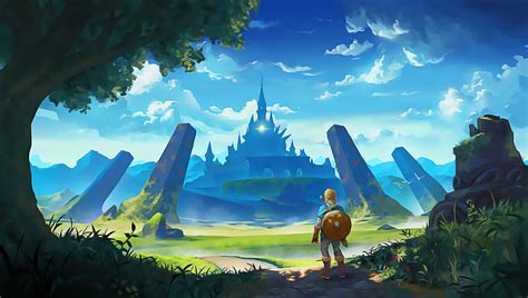 The Legend Of Zelda Breath Of The Wild Artworks Wallpaper,HD Games ...