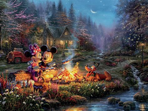 Thomas Kinkade Disney Puzzles 750 Piece