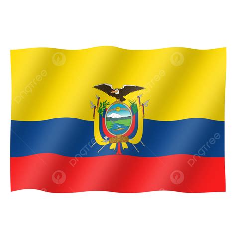 Ecuador Flag, Ecuador, Ecuador Independence Day, Ecuador Day PNG ...