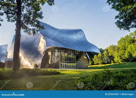 Horizontal View of the Iconic Fisher Center at Bard at Bard College ...