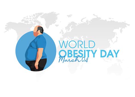 vector graphic of world obesity day good for world obesity day ...