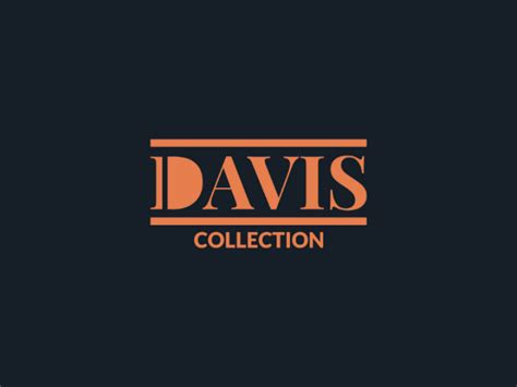 Davis Collection Logo Design and Branding by Valentine Elum on Dribbble