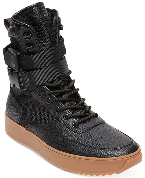 Steve Madden Men's Zeroday High-top Sneakers in Black for Men | Lyst