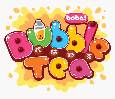 Bubbletea Logo - Bubble Tea Board Game, HD Png Download is free ...