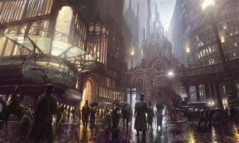 Steampunk City Wallpaper 1920x1080