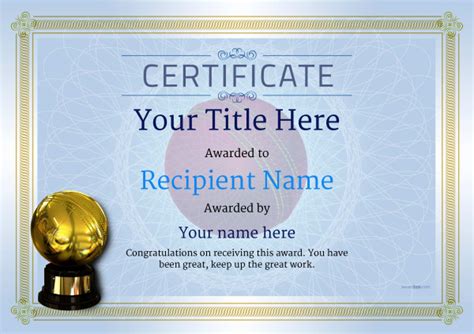 Free Cricket Certificates - free certificate templates