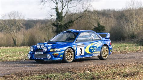 Rally-winning Richard Burns Subaru Impreza S6 WRC car sells for £ ...