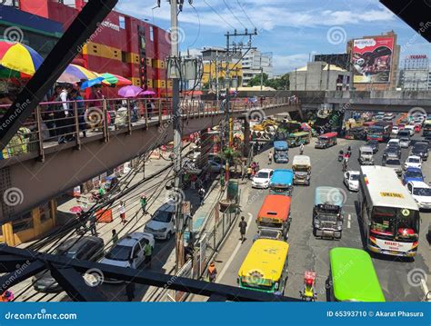 Taft Avenue-EDSA Intersection in Pasay, Manila Editorial Image - Image ...