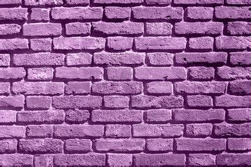 Background of purple brick wall pattern texture