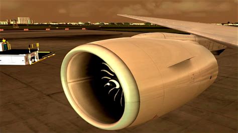 Turbine Sound Studios Boeing 777 Engine startup GE90-115b !!!! - YouTube