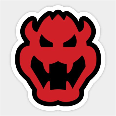 Bowser Face Logo