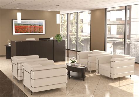 Office Lobby Design - Reception Area Furniture - Office Furniture Sets